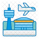 Airport Tourism Travel Icon