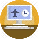 Airport Flight Airplane Icon