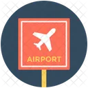 Airport Signboard Info Icon