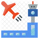 Airport Airplane Airfield Icon