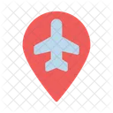 Airport Location Route Icon