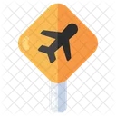 Airport Board Departures Airplane Symbol