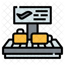 Airport Conveyor  Icon