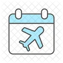 Airport Date  Icon
