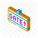 Gate Arrow Direction Icon