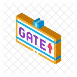 Airport Gate  Icon