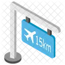 Airport Guidepost  Icon