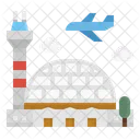 Airport Transportation Flight Icon