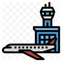 Airport Airfield Airplane Icon