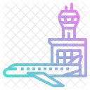 Airport Airfield Airplane Icon
