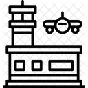 Airport Construction Architecture Icon