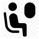 Airport Person Airplane Icon