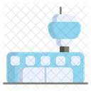 Airport Terminal Airplane Icon