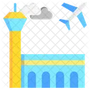 Airport Travel Flight Icône
