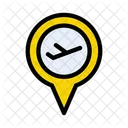Airport Map Location Icon
