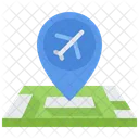 Airport Map Airport Location Airport Pin Icon