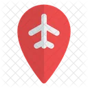 Airport pin  Icon