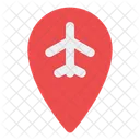 Airport pin  Icon