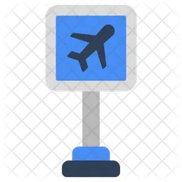 Airport Roadboard  Icon