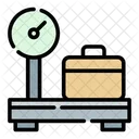 Airport Scales Luggage Baggage Icon