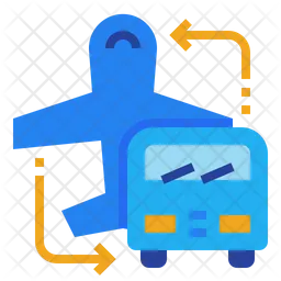 Airport Shuttle Service  Icon