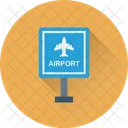 Airport Sign Transport Icon