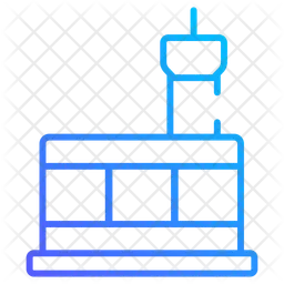 공항 터미널  아이콘