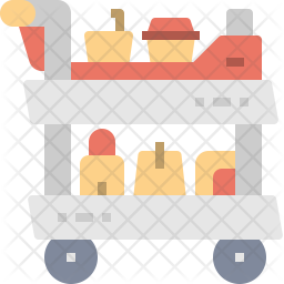 Airport trolley Icon