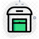 Airport Warehouse Open Warehouse Airport Cargo Icon