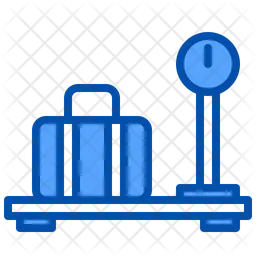 Airport Weighing Scale  Icon