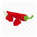 Pimiento Rojo Vegetales Organicos Icon