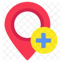 Ajouter A Lemplacement Ajouter Au GPS Ajouter A La Carte Icône