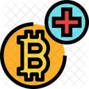 Ajouter des bitcoins  Icône