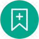 Marque Page Ruban Favori Icône