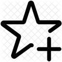 Favori Etoile Note Icône