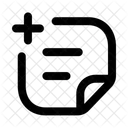 Ajouter un autocollant  Icône