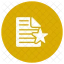 Ajouter un document aux favoris  Icône