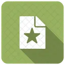Ajouter un document aux favoris  Icône