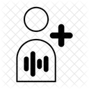 Ajouter Un Utilisateur Avec La Voix De L IA Icône