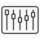 Filtro Ecualizador De Musica Parametros Icono