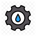 Agua Fontaneria Ajuste Icono