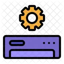 Ajuste Del Enfriador De Aire Icono