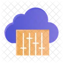 Ajuste de la nube  Icono