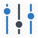 Controle Egaliseur Reglage Icône