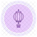 Akash Kandil Diwali Lantern Festival Decoration Icon