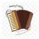 Akkordeon Musik Instrument Icon