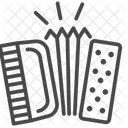 Akkordeon Melodeon Musikinstrument Symbol