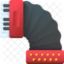 Akkordeon Musik Instrument Symbol