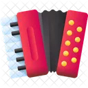 Akkordeon Musik Instrument Symbol