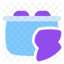 Akku Betaubungsbatterie Laden Symbol